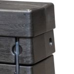 Wall Tank 276 litre Black