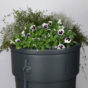 Planter Water Butt 320 litre Grey