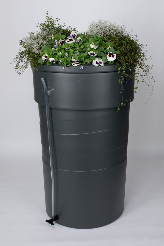 Planter Water Butt 320 litre Grey