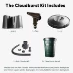Cloudburst 200 Litre Water Butt Kit Parts