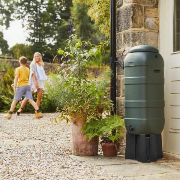 Small Rainsaver Mini Rainsaver 100 Litre Green Water Butt Kit | Wavian Home