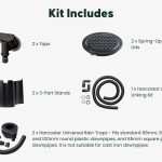 Harcostar 168 Litre Grey Water Butt Kit