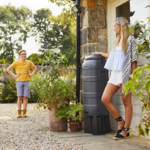 Mini Rainsaver 100 Litre Black Water Butt Kit