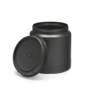 40 Litre Wide Mouth Barrel – Black